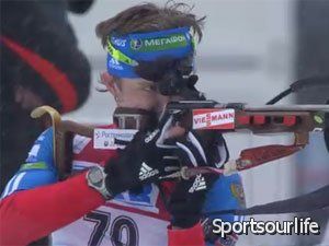Лапшин выиграл спринт на открытом Кубке России по биатлону; Бьорндален - пятый