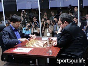 Ананд и Гельфанд сыграли вничью во второй партии матча за шахматную корону